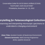Storytelling for Palaeoecological Collections: Preserving and Interpreting Microscopic Specimens to Understand a Changing Environment